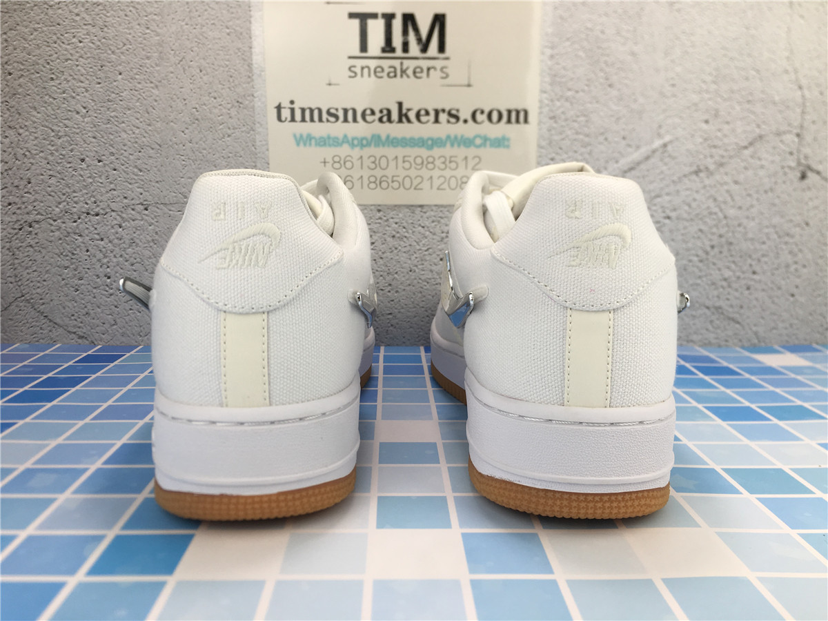 Travis Scott x Nike Air Force 1 Low Travis Scott-White AQ4211 10